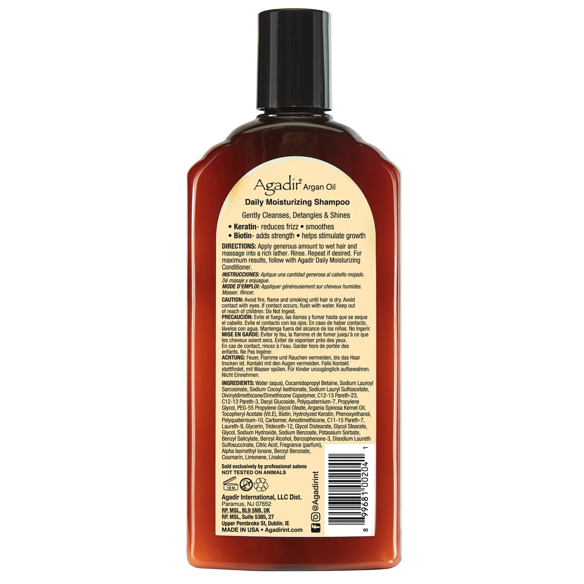 Argan Oil Daily Moisturizing Shampoo