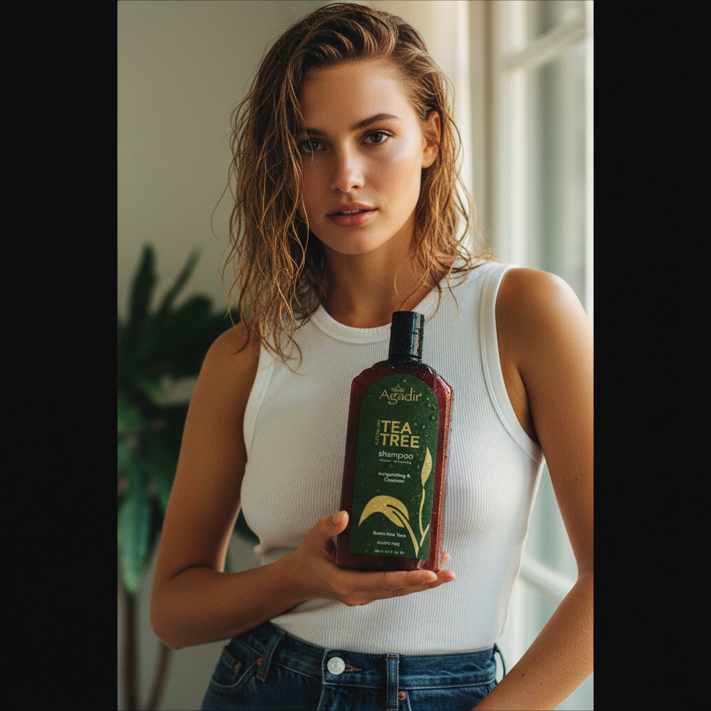 Tea Tree Shampoo 12.4 oz. – AgadirInt