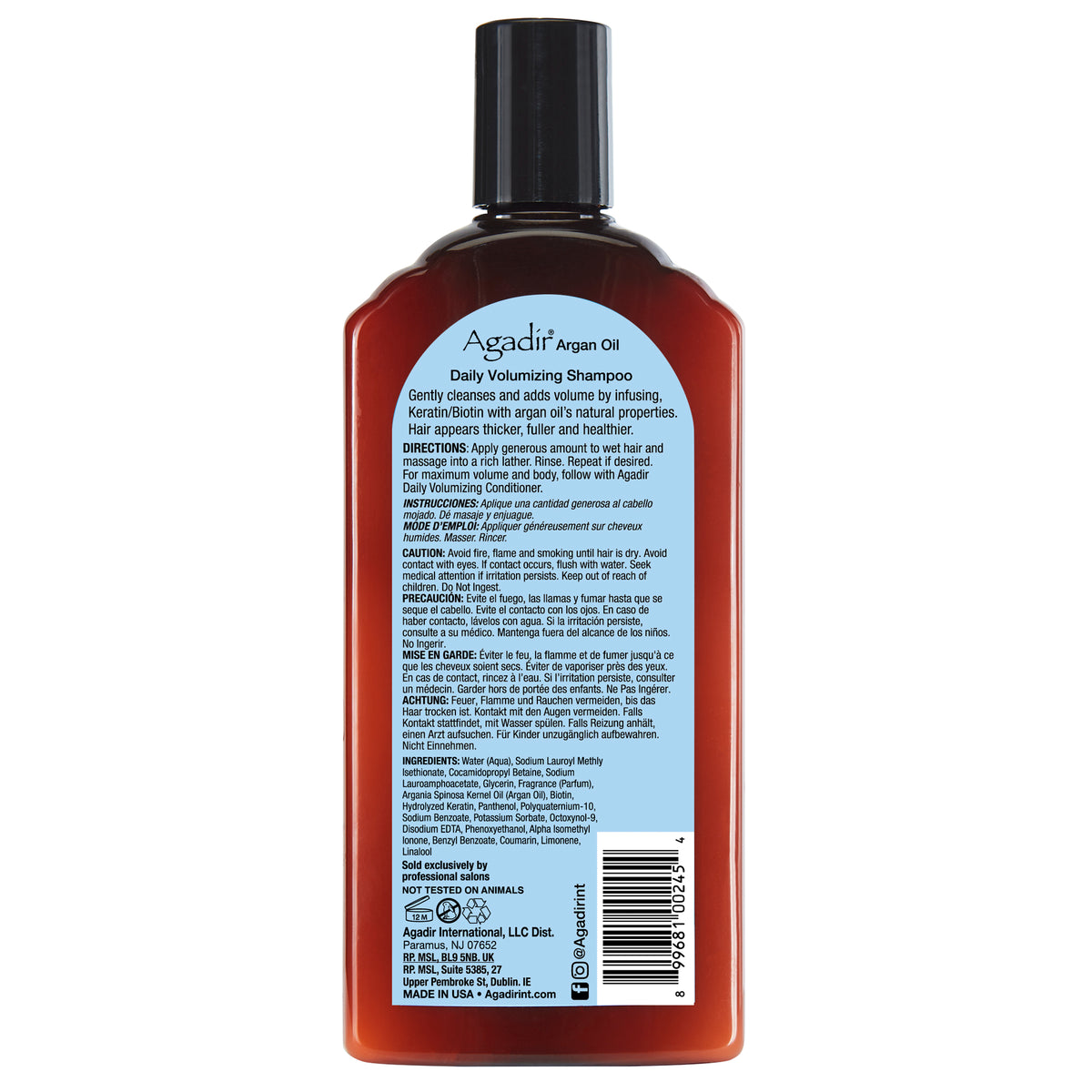 Argan Oil Daily Volumizing Shampoo