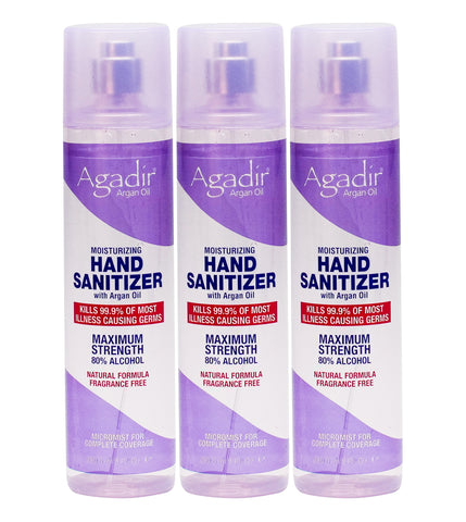 3 Pack 8 oz Hand Sanitizers for $30
